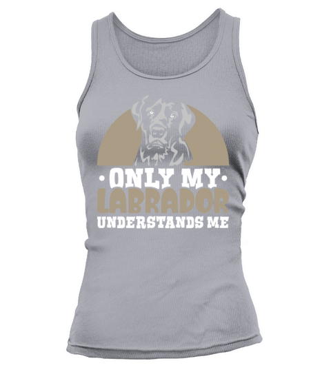 Labrador and like maybe 3 people Tank top Woman