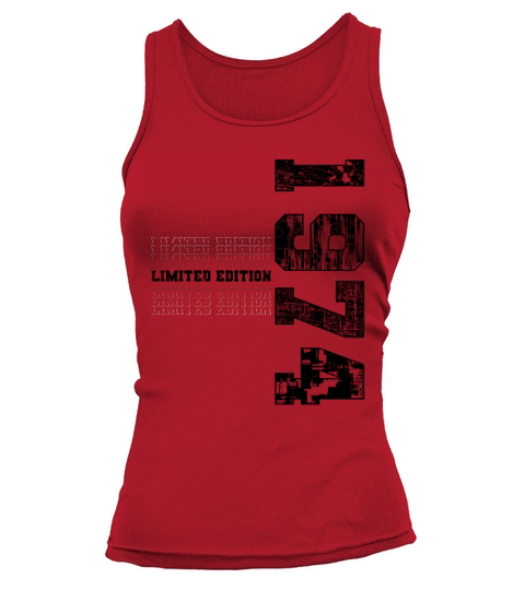 Limited Edition 1974 Vintage 1974 Birthday Gift Tank top Woman