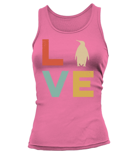 Love Penguin Vintage Rodent Lovers Womens Penguin Tank top Woman