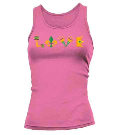 Mardi Gras Party New Orleans Louisiana Parade Tank top Woman