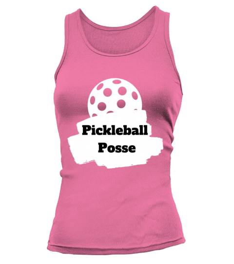 pickleball posse funny pickleball quote Tank top Woman
