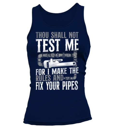 Plumbing Plumber Christian Vintage Tank top Woman