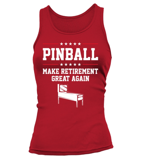 Retro Pinball Arcade Game Lovers Vintage Lifestyle Tank top Woman