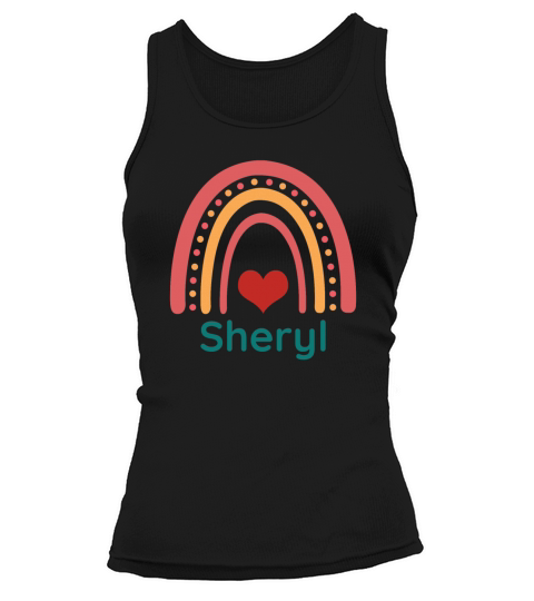 Sheryl Vintage Boho Rainbow Tank top Woman