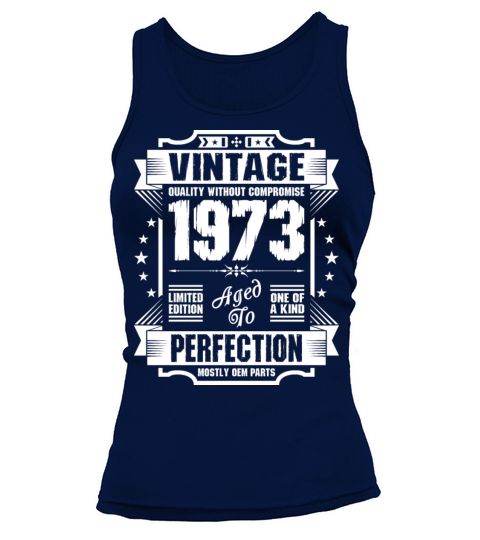 Vintage 1973 Perfection Tank top Woman