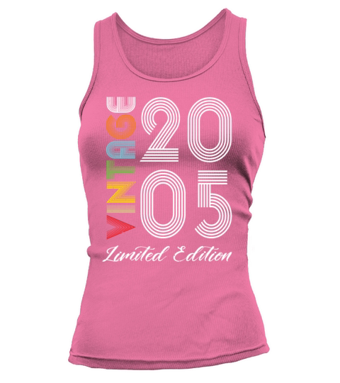 Vintage 2005 Vintage Birthday Retro Vintage Tank top Woman