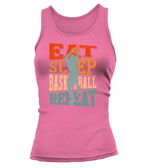 Vintage Eat Sleep Basketball Repeat Tank top Woman