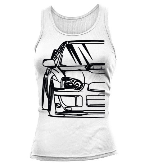 WRX STI Subie Rally Sportscar Turbo Tuner Boost Tank top Woman