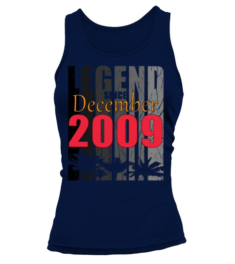 Year of construction 2009 December born gift idea Tank top Woman