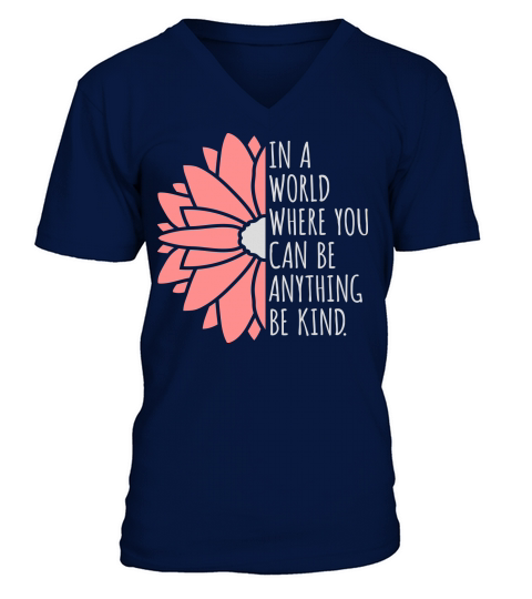 you can be kind V-Neck T-shirt