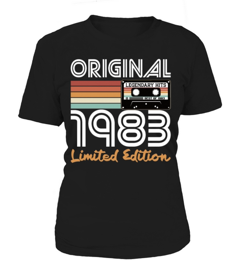 40th birthday vintage 1983 original 1983 Women's T-Shirt