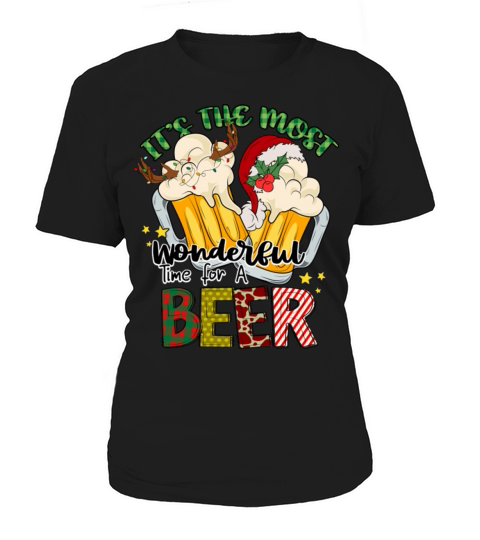 Funny Christmas For Beer Lovers Women's T-Shirt