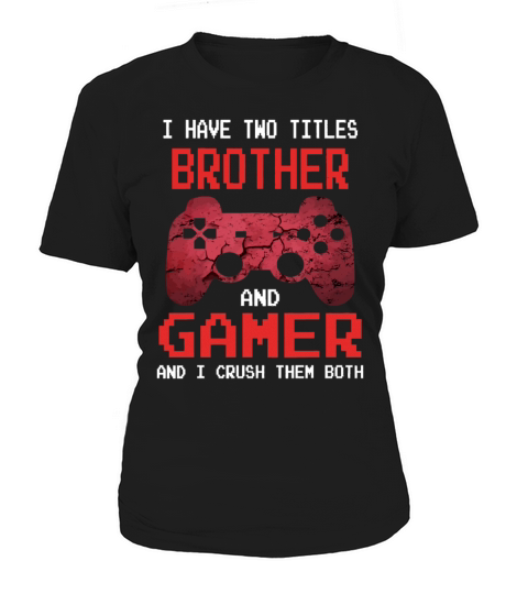 Funny Gamer Vintage Video Games For Boys Brother S Women's T-Shirt