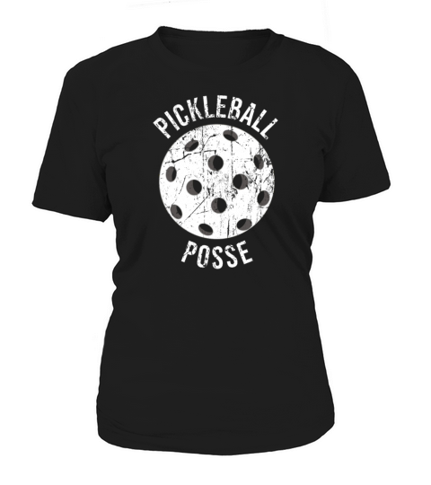 Retro Vintage Pickleball Posse For Pickers Women's T-Shirt