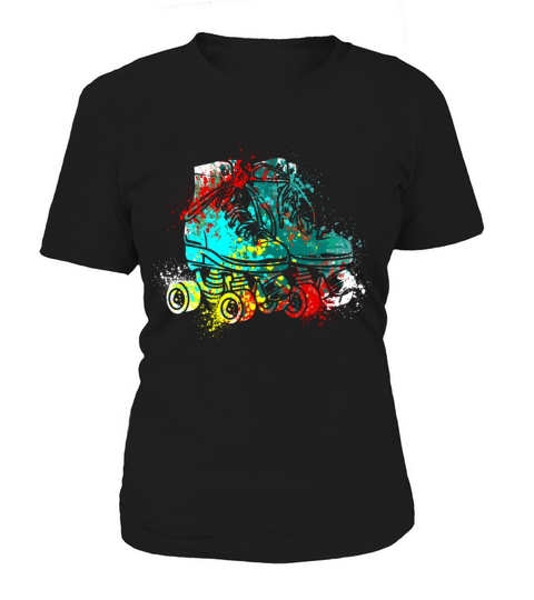 Splash Art inline skating Women's T-Shirt