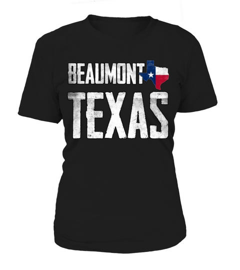 Vintage Beaumont Texas Flag Women's T-Shirt