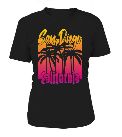Vintage San Diego California Women's T-Shirt