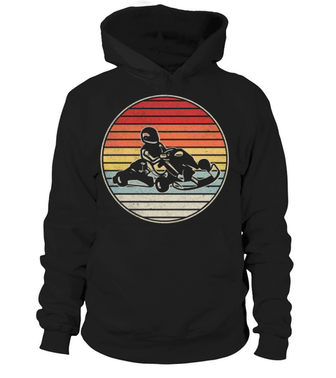 Go-Kart vintage go karts motorsports Kart Racing Hoodie Unisex