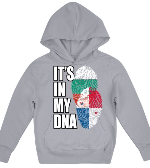 Bulgarian And Panamanian Mix Heritage DNA Flag Kids Hoodie