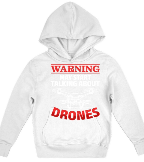 Drone Lover Quote Drones Humor Kids Hoodie