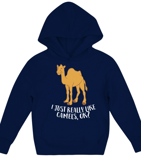 Funny Camels I Just Really Like Camels Ok Funny Ca Kids Hoodie