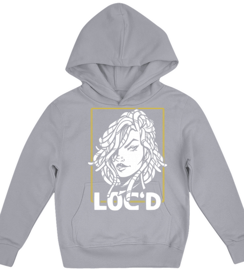 Its the Locs For Me - Afro Hair Black American Kids Hoodie