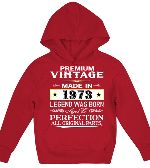 PREMIUM VINTAGE 1973 Kids Hoodie