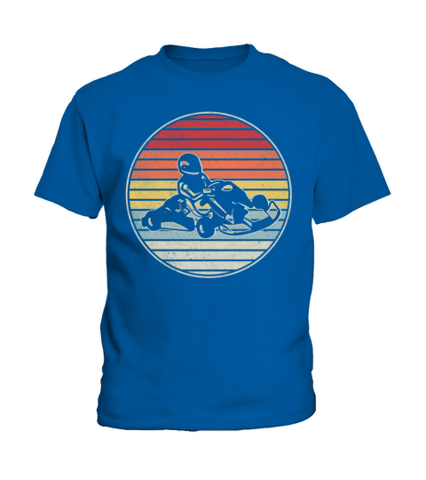 Go-Kart vintage go karts motorsports Kart Racing Kids T-Shirt