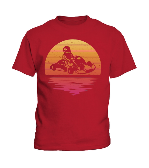 Kart Racing go karts motorsport Vintage go-kart Kids T-Shirt