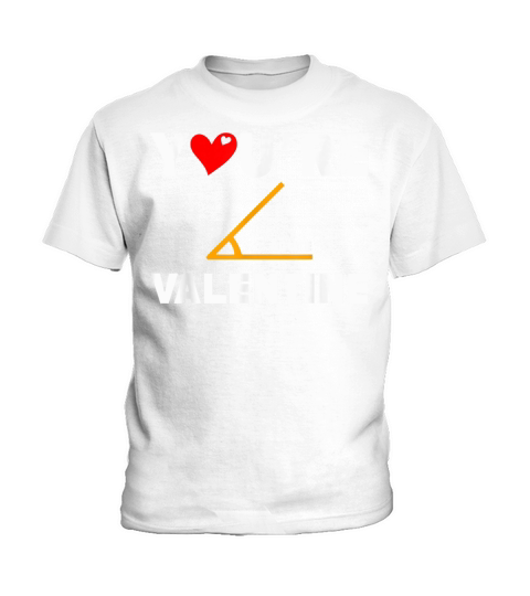 Math Lover Plans Funny Valentines Day Kids T-Shirt