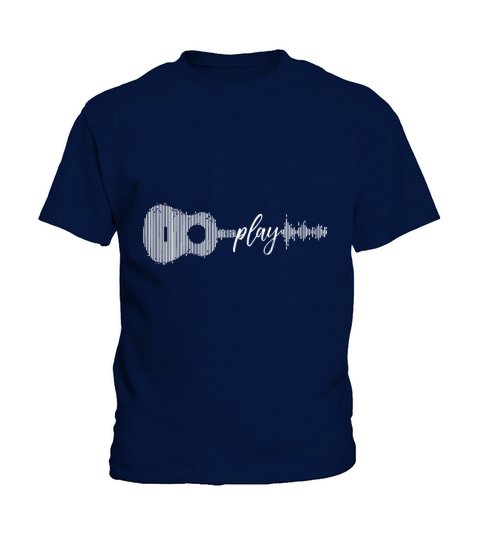 Play Acoustic Guitar Player Guitarist Gifts Musici Kids T-Shirt