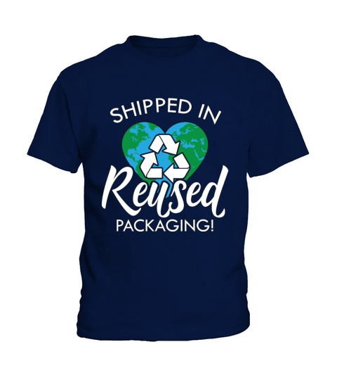 Recycling Shipped In Reused Eco Friendly Recycler Kids T-Shirt