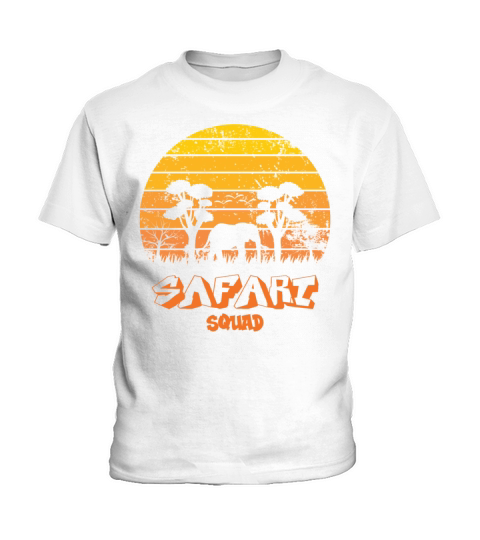 Safari Family Vacation Safari Squad Trip Souvenir Kids T-Shirt