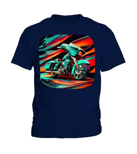 Vintage Motorcycle Bike Kids T-Shirt