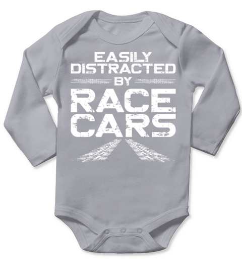 Drag Racing Race Car Vintage Long Sleeve Baby One-Piece