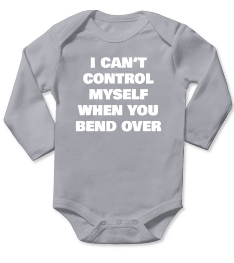 Kinky Dirty Talk Nasty Sex Saying Adult BDSM Bend Long Sleeve Baby One-Piece