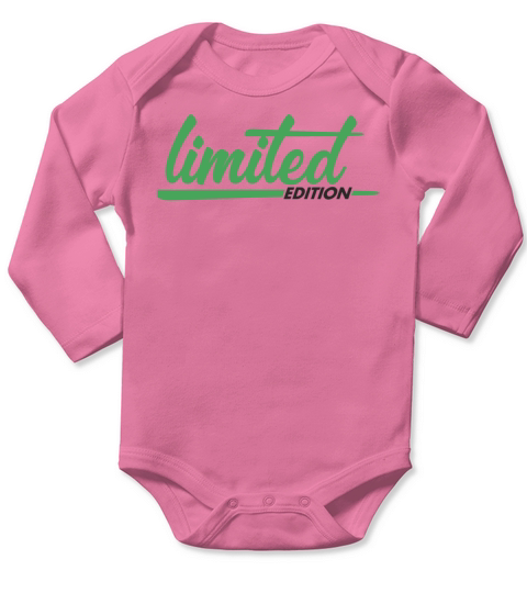 Limited Edition - Slogan - Special - Unique Long Sleeve Baby One-Piece