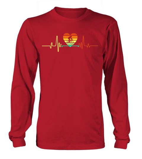 Cyclist Hearbeart Long sleeved Unisex