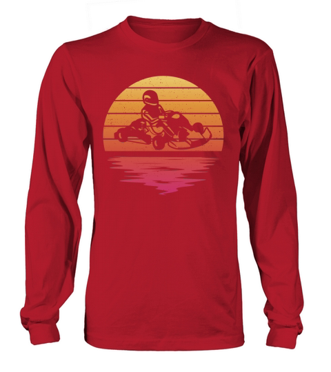 Kart Racing go karts motorsport Vintage go-kart Long sleeved Unisex