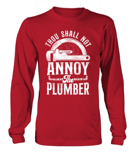 Plumbing Plumber Christian Vintage Long sleeved Unisex