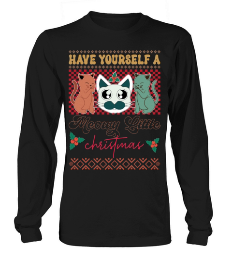 Merry Christmas retro vintage pink santa claus Long sleeved Unisex