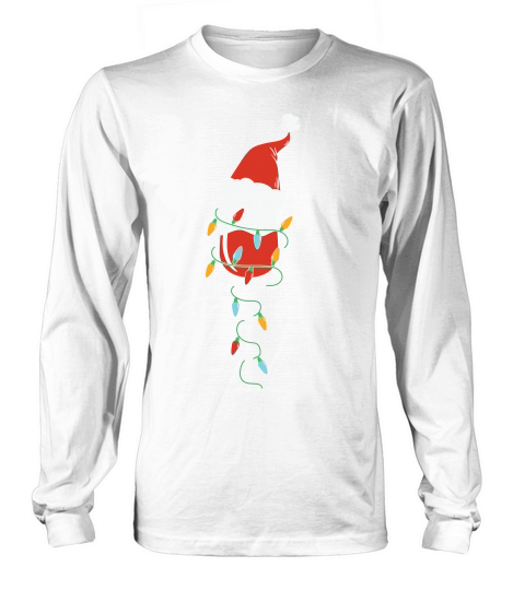 Wine Glasses Santa Hat Christmas Long sleeved Unisex