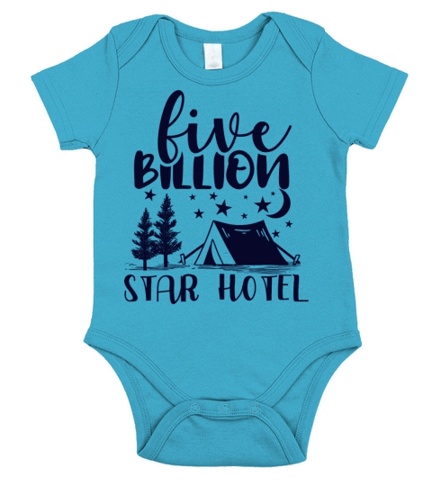 Camping Camper Van Vintage In Caravan Caravan Short Sleeve Baby One-Piece