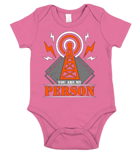 Ham Radio You Are My Person Amateur Radio Operator Short Sleeve Baby One-Piece