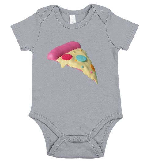 Pizza Short Sleeve Baby One-Piece