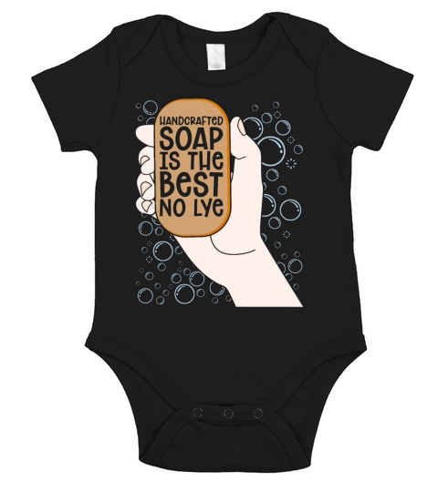 Soapmaking Handcrafted Soap Is The Saponification Short Sleeve Baby One-Piece
