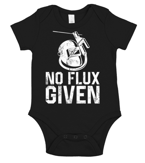 Welder Welding Pun Vintage No Flux Short Sleeve Baby One-Piece