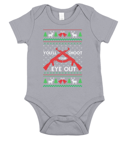 Youll shoot your eye out Short Sleeve Baby One-Piece