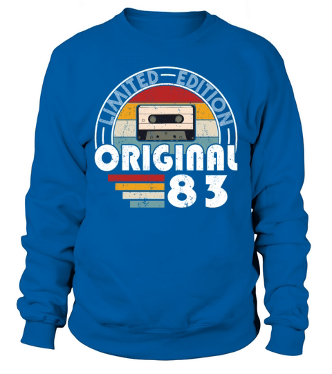 40th birthday vintage 1983 original 1983 Sweatshirt Unisex