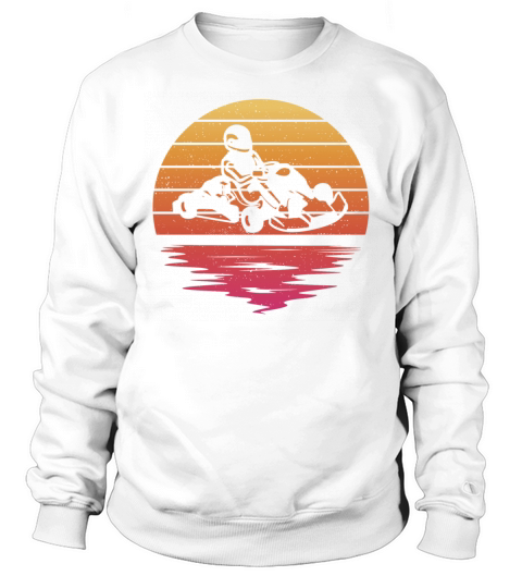 Kart Racing go karts motorsport Vintage go-kart Sweatshirt Unisex